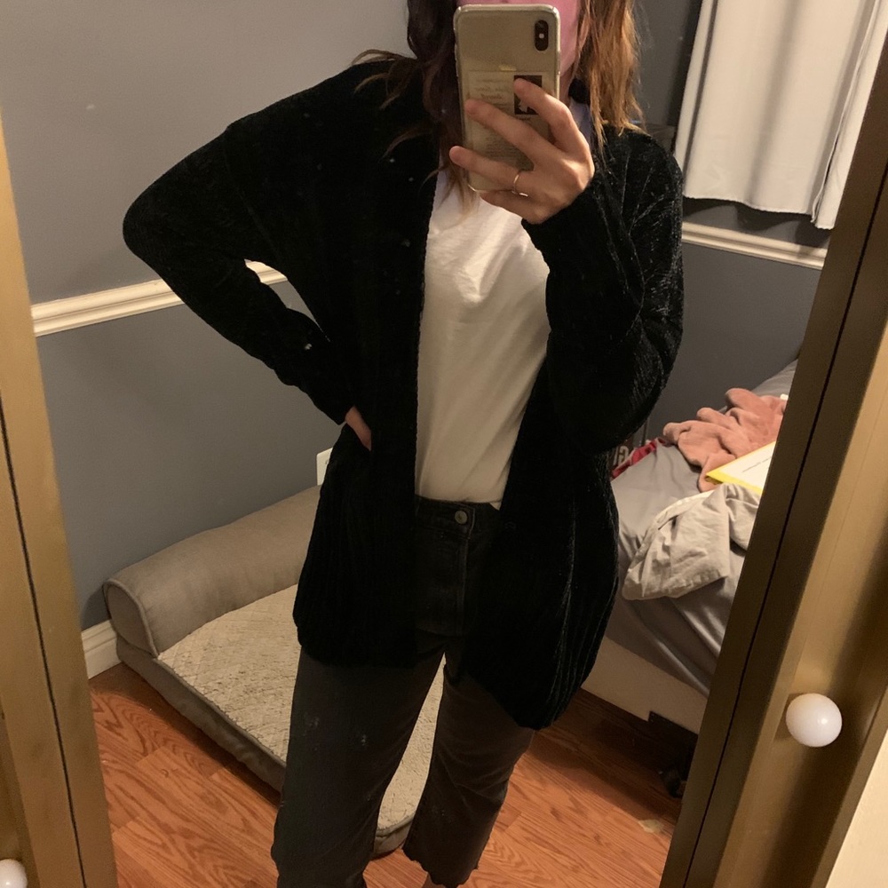 Black Cardigan from Target. SUPER SOFT!!